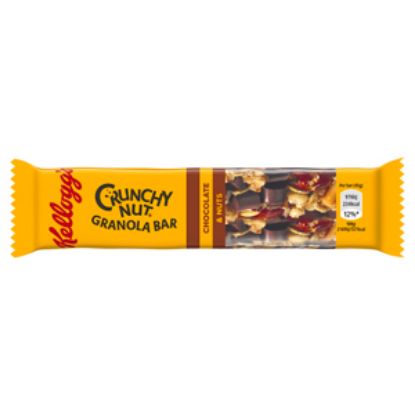 Picture of  Crunchy Nut Bar Choc 45g Kelloggs x18